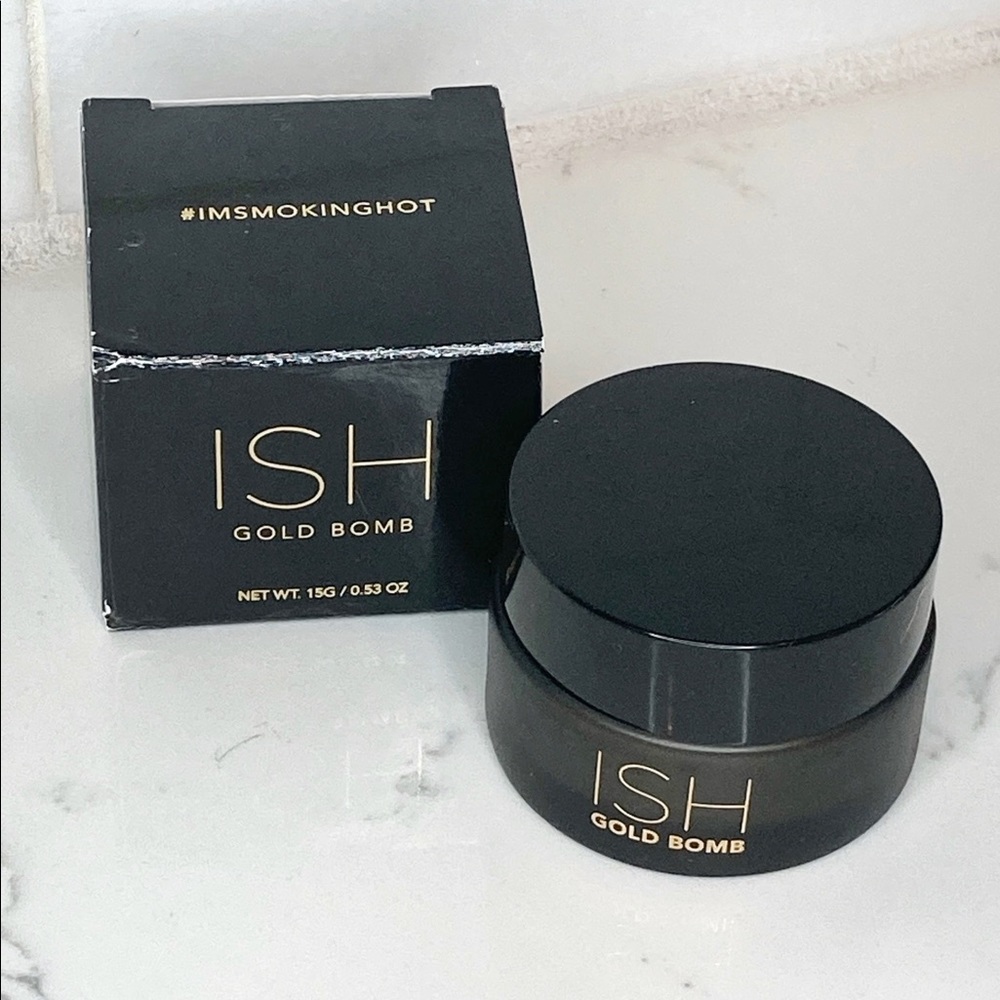 ISH Gold Bomb Face Shimmer, Primer, Highlighter